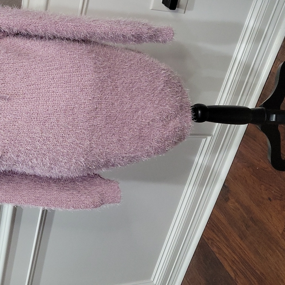 Pullover Knit Sweater Dress with Hood by AMP size Large NWT - Picture 3 of 8
